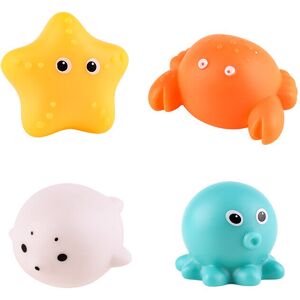 MDSRJONE (4pcs B) Baby Cute Animals Bath Toy Swimming Water LED Light Up Toys Soft Rubber MDSRJONE (4pcs B) Baby Cute Animals Bath Toy Swimming Water LED Light Up Toys Soft Rubber