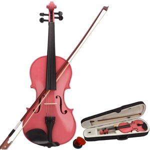 Unbranded 4/4 Full Size Acoustic Violin Set with Bow Rosin Black Case Beginners Unbranded 4/4 Full Size Acoustic Violin Set with Bow Rosin Black Case Beginners