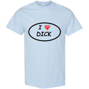 Gildan (Light Blue, 2XL) I love Dick Penis Sex Funny Comedy Joke Rude Sign Men T Shirt Gildan (Light Blue, 2XL) I love Dick Penis Sex Funny Comedy Joke Rude Sign Men T Shirt