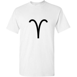 Gildan (White, L) Aries Zodiac Horoscope Astrological Symbol Sign Men T Shirt Tee Top Gildan (White, L) Aries Zodiac Horoscope Astrological Symbol Sign Men T Shirt Tee Top