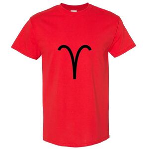 Gildan (Red, S) Aries Zodiac Horoscope Astrological Symbol Sign Men T Shirt Tee Top Gildan (Red, S) Aries Zodiac Horoscope Astrological Symbol Sign Men T Shirt Tee Top
