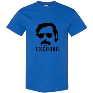Gildan (Royal, 5XL) Pablo Escobar Narcos Cocaine Drug Colombia Retro Art Men T Shirt Te Gildan (Royal, 5XL) Pablo Escobar Narcos Cocaine Drug Colombia Retro Art Men T Shirt Te