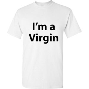 Gildan (White, S) I am a Virgin Funny Joke Rude Offensive Slogan Men T Shirt Tee Top Gildan (White, S) I am a Virgin Funny Joke Rude Offensive Slogan Men T Shirt Tee Top