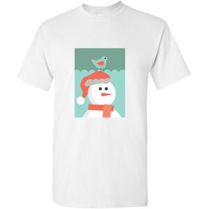 Gildan (4XL) Christmas Winter Snowman Funny Cartoon Art White Men T Shirt Tee Top Gildan (4XL) Christmas Winter Snowman Funny Cartoon Art White Men T Shirt Tee Top