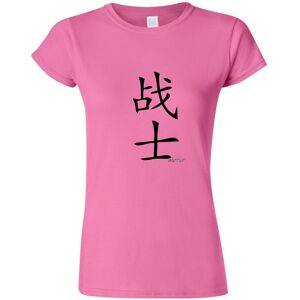 Gildan (Pink, 2XL) Fighter Soldier Warrior Cool Chinese Character Ladies Women T Shirt Gildan (Pink, 2XL) Fighter Soldier Warrior Cool Chinese Character Ladies Women T Shirt