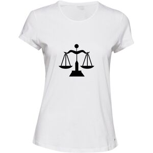 Gildan (White, S) Libra Zodiac Horoscope Astrological Symbol Sign Ladies Women T Shirt Gildan (White, S) Libra Zodiac Horoscope Astrological Symbol Sign Ladies Women T Shirt