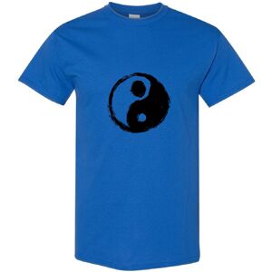 Gildan (Royal, M) Ying Yang Vintage Unique Spiritual Chinese Philosophy Symbol Men T Sh Gildan (Royal, M) Ying Yang Vintage Unique Spiritual Chinese Philosophy Symbol Men T Sh