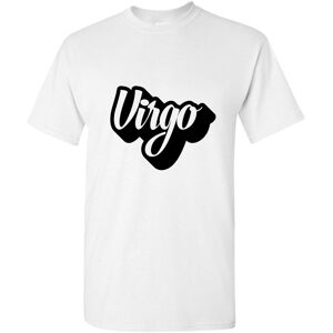 Gildan (White, XL) Virgo Text Zodiac Horoscope Astrological Symbol Sign Men T Shirt Tee Gildan (White, XL) Virgo Text Zodiac Horoscope Astrological Symbol Sign Men T Shirt Tee