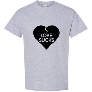 Gildan (Sport Grey, 5XL) Love Sucks Broken Heart Lover Funny Joke Novelty Men T Shirt T Gildan (Sport Grey, 5XL) Love Sucks Broken Heart Lover Funny Joke Novelty Men T Shirt T