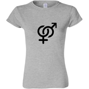Gildan (Sport Grey, 2XL) Sex Symbol Peace Male Female Sign Funny Novelty Ladies Women T Gildan (Sport Grey, 2XL) Sex Symbol Peace Male Female Sign Funny Novelty Ladies Women T