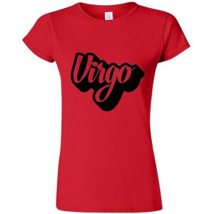 Gildan (Red, XL) Virgo Text Zodiac Horoscope Astrological Sign Ladies Women T Shirt Tee Gildan (Red, XL) Virgo Text Zodiac Horoscope Astrological Sign Ladies Women T Shirt Tee
