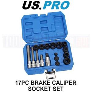 US PRO Tools 17pc Brake Caliper Sockets Socket Set 10pt , Hex, Pentagon 6230 US PRO Tools 17pc Brake Caliper Sockets Socket Set 10pt , Hex, Pentagon 6230