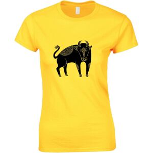 Gildan (Yellow, 2XL) Taurus Bull Zodiac Horoscope Astrological Sign Ladies Women T Shir Gildan (Yellow, 2XL) Taurus Bull Zodiac Horoscope Astrological Sign Ladies Women T Shir