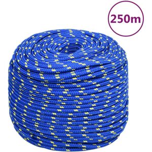 vidaXL Blue 8 mm/ 250 m Marine Rope - Marine Rope vidaXL Blue 8 mm/ 250 m Marine Rope - Marine Rope