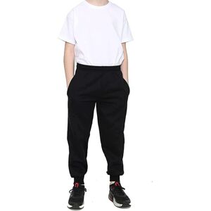 Louise201616 (Black, 13-14 Years) Boys Kids Plain Fleece Jogging Bottoms Joggers PE School Sp Louise201616 (Black, 13-14 Years) Boys Kids Plain Fleece Jogging Bottoms Joggers PE School Sp