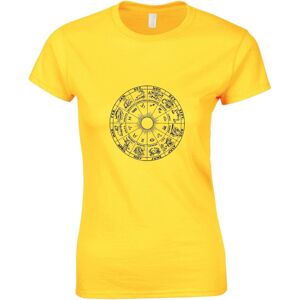 Gildan (Yellow, XL) Unique Zodiac Horoscope Astrological Symbol Sign Ladies Women T Shi Gildan (Yellow, XL) Unique Zodiac Horoscope Astrological Symbol Sign Ladies Women T Shi