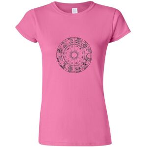 Gildan (Pink, M) Unique Zodiac Horoscope Astrological Symbol Sign Ladies Women T Shirt Gildan (Pink, M) Unique Zodiac Horoscope Astrological Symbol Sign Ladies Women T Shirt