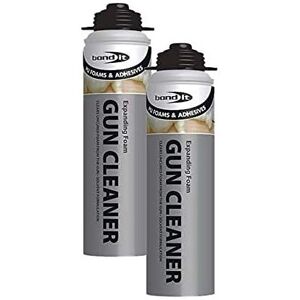 Bond-It 2 x Bond It 500ml Expanding PU Foam Gun Cleaner Contractors Grade Fluid Clean Bond-It 2 x Bond It 500ml Expanding PU Foam Gun Cleaner Contractors Grade Fluid Clean