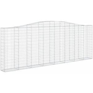 (400 x 30 x 140/160 cm/ 1 pcs) vidaXL Arched Gabion Basket Stone Basket Gabion R (400 x 30 x 140/160 cm/ 1 pcs) vidaXL Arched Gabion Basket Stone Basket Gabion R