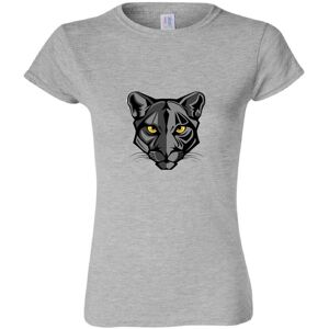 Gildan (Sport Grey, 2XL) Black Panther Panthera Leopard Jaguar Cat Animal Ladies Women Gildan (Sport Grey, 2XL) Black Panther Panthera Leopard Jaguar Cat Animal Ladies Women
