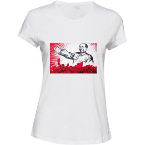Gildan (M) Mao Zedong Chinese Famous Marxist Theorist White Ladies Women T Shirt Tee To Gildan (M) Mao Zedong Chinese Famous Marxist Theorist White Ladies Women T Shirt Tee To