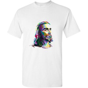 Gildan (2XL) Jesus Christ Face Christianity Son of God Messenger Men White T Shirt Tee Gildan (2XL) Jesus Christ Face Christianity Son of God Messenger Men White T Shirt Tee