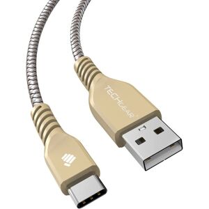 TECHGEAR STRONG High Durability Braided USB C Charging & Data Sync Cable (30 CM) TECHGEAR STRONG High Durability Braided USB C Charging & Data Sync Cable (30 CM)