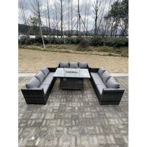 Fimous 9 Seater U Shape Outdoor Lounge Rattan Sofa Garden Furniture Fimous 9 Seater U Shape Outdoor Lounge Rattan Sofa Garden Furniture