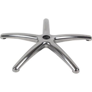 Charles Jacobs 5 Spoke 25" Large Star Swivel Chair Seat Base Big Replacement Alu Charles Jacobs 5 Spoke 25" Large Star Swivel Chair Seat Base Big Replacement Alu