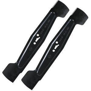 SPARES2GO Blade for Spear & Jackson 40v S4037CR Cordless Lawnmower Mower Cutter 37cm x 2 SPARES2GO Blade for Spear & Jackson 40v S4037CR Cordless Lawnmower Mower Cutter 37cm x 2