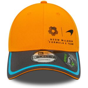 New Era Mens 9Forty Snapback Cap ~ McLaren Formula E Team Orange New Era Mens 9Forty Snapback Cap ~ McLaren Formula E Team Orange