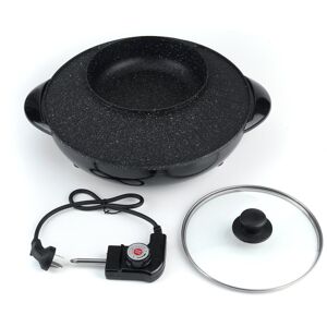 GreenZech (Type B) 220V Electric Multi Cooker 2-IN-1 Hot Pot BBQ Oven Smokeless Non Stick GreenZech (Type B) 220V Electric Multi Cooker 2-IN-1 Hot Pot BBQ Oven Smokeless Non Stick