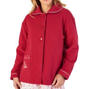 (Raspberry, Extra Large - UK 20/22) Slenderella Womens Button Up Boucle Fleece E (Raspberry, Extra Large - UK 20/22) Slenderella Womens Button Up Boucle Fleece E