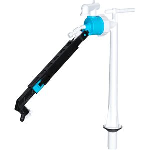 SPARES2GO Bottom Entry Toilet Cistern Ball Valve 1/2in BSP, Adjustable Float Arm (180-280m SPARES2GO Bottom Entry Toilet Cistern Ball Valve 1/2in BSP, Adjustable Float Arm (180-280m