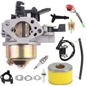 Tlily GX390 Carburetor Ignition Coil Air Filter Kit for Replacement GX340 GX360 GX390 Tlily GX390 Carburetor Ignition Coil Air Filter Kit for Replacement GX340 GX360 GX390