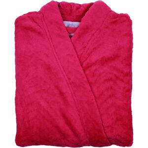 (Raspberry, Small - UK 10/12) Slenderella Ladies Zig Zag Fleece Wrap Around Dres (Raspberry, Small - UK 10/12) Slenderella Ladies Zig Zag Fleece Wrap Around Dres