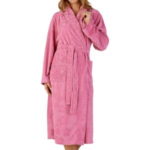 (Pink, Extra Large - UK 20/22) Slenderella Ladies Floral Embossed Fleece Shawl C (Pink, Extra Large - UK 20/22) Slenderella Ladies Floral Embossed Fleece Shawl C