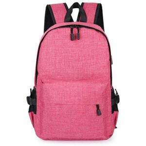 GreenZech (Pink) 15L Outdoor USB Anti-theft Backpack Rucksack Laptop Bag School Shoulder B GreenZech (Pink) 15L Outdoor USB Anti-theft Backpack Rucksack Laptop Bag School Shoulder B