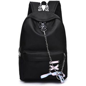 GreenZech (Black) 17L Outdoor Travel Backpack Waterproof Nylon School Rucksack Girls Women GreenZech (Black) 17L Outdoor Travel Backpack Waterproof Nylon School Rucksack Girls Women