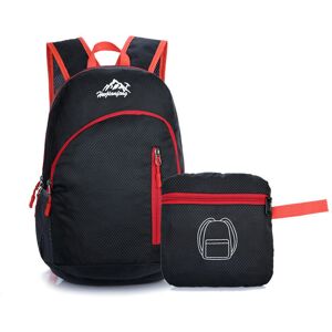 GreenZech (Black) 22L Outdoor Folding Backpack Waterproof Shoulder Rucksack Storage Bag Me GreenZech (Black) 22L Outdoor Folding Backpack Waterproof Shoulder Rucksack Storage Bag Me