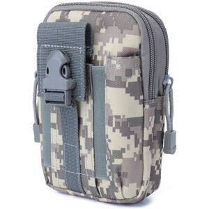 GreenZech (ACU Camouflage) 5.5 Inch Outdoor EDC Tactical Molle Waist Bags Pack Men Cell Ph GreenZech (ACU Camouflage) 5.5 Inch Outdoor EDC Tactical Molle Waist Bags Pack Men Cell Ph