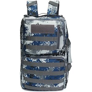 GreenZech (Navy Camouflage) 50L Outdoor Tactical Army Backpack Rucksack Waterproof Camping GreenZech (Navy Camouflage) 50L Outdoor Tactical Army Backpack Rucksack Waterproof Camping