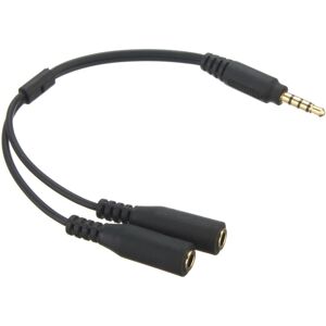 GreenZech 3.5MM 1 Male To 2 Dual Female Earphone Microphone Y Splitter Audio Cable Adapter GreenZech 3.5MM 1 Male To 2 Dual Female Earphone Microphone Y Splitter Audio Cable Adapter
