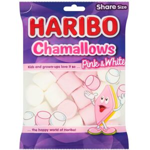 Haribo Chamallows Pink & White Marshmallows 140g (Box of 12) Haribo Chamallows Pink & White Marshmallows 140g (Box of 12)