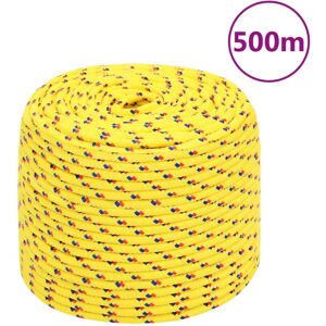 vidaXL Boat Rope Yellow 6 mm 500 m Polypropylene - Marine Rope vidaXL Boat Rope Yellow 6 mm 500 m Polypropylene - Marine Rope