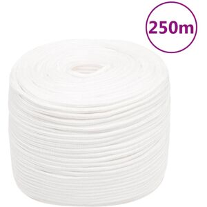 vidaXL Marine Rope White 10mm 250m Dock Line - Marine Rope vidaXL Marine Rope White 10mm 250m Dock Line - Marine Rope