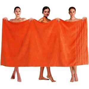 Textile Do (Orange) Extra Large Super Jumbo Bath Sheet Towel 100% Egyptian Cotton Bath Shee Textile Do (Orange) Extra Large Super Jumbo Bath Sheet Towel 100% Egyptian Cotton Bath Shee