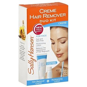 Ladies Sally Hansen Creme Hair Removal Kit FaceLipChin With Lotion 517ml Ladies Sally Hansen Creme Hair Removal Kit FaceLipChin With Lotion 517ml