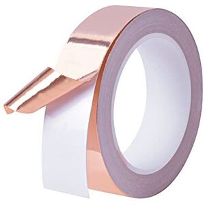 smatime Copper Foil Tape 20m x 30mm Adhesive Copper Tape Slug and Snail Repellent Tape C smatime Copper Foil Tape 20m x 30mm Adhesive Copper Tape Slug and Snail Repellent Tape C