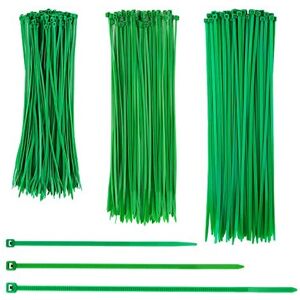 CKJ 150 Pcs Green Cable Ties Set Plant Support Twist Ties Adjustable Garden Ties Sel CKJ 150 Pcs Green Cable Ties Set Plant Support Twist Ties Adjustable Garden Ties Sel